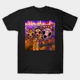 Audio's Amigos Day of the Dead Artwork T-Shirt